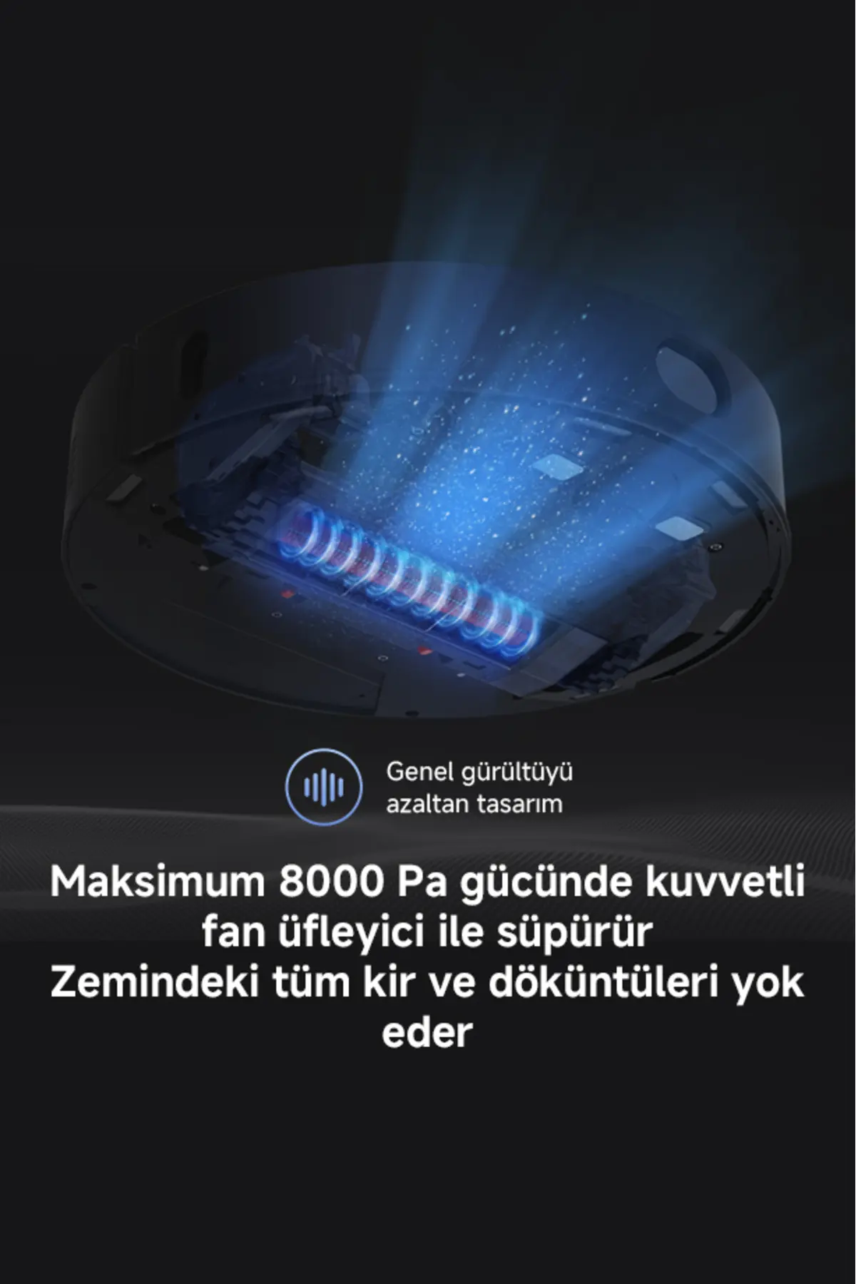 Xiaomi Mi Robot Vacuum S10t 8000pa Akıllı Robot Süpürge
