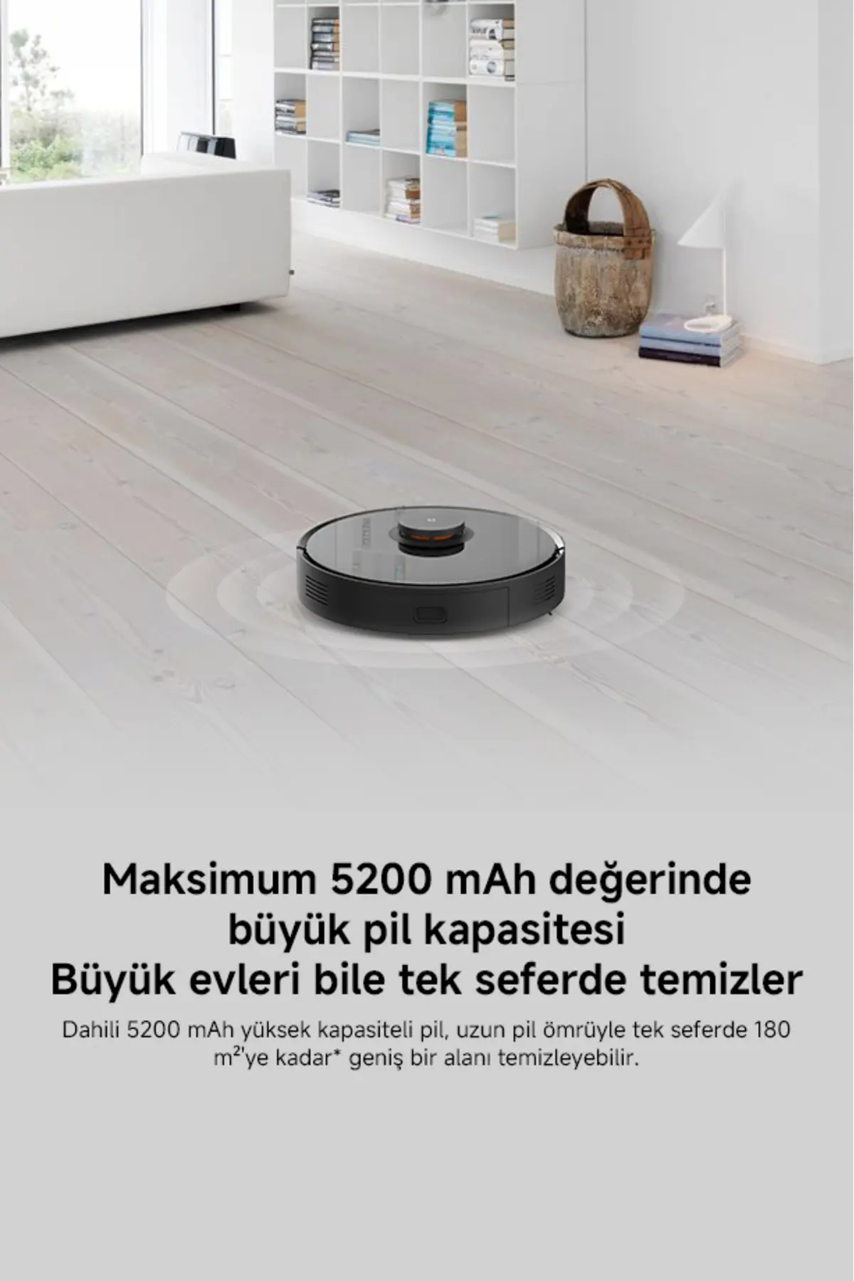 Xiaomi Mi Robot Vacuum S10t 8000pa Akıllı Robot Süpürge